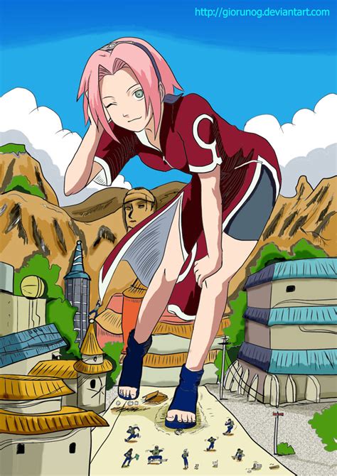 giantess sakura